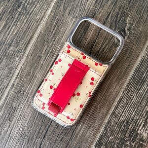 iPhone 17 Pro Case with Cherry Pattern